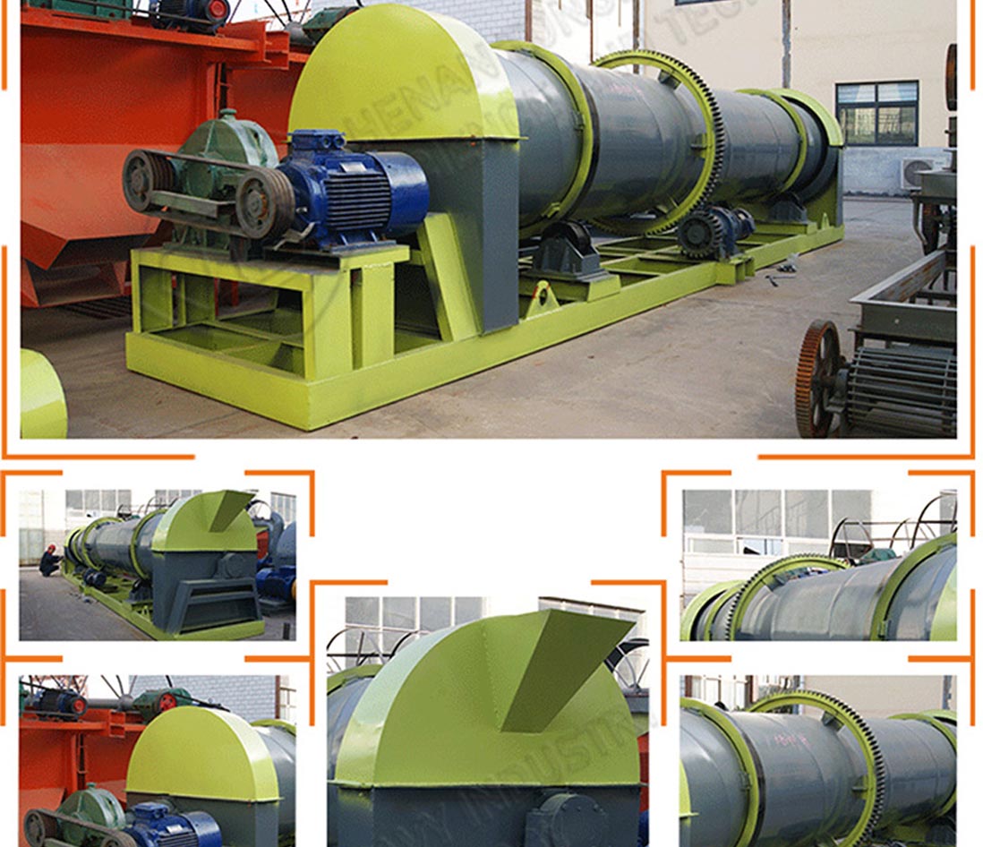 The new type of organic fertilizer rotary drum churning granulator are suitable for what materials a