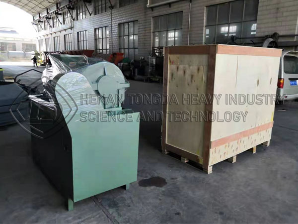 Delivered to Taiwan about Chicken Manure Organic Fertilizer Granulator Machine