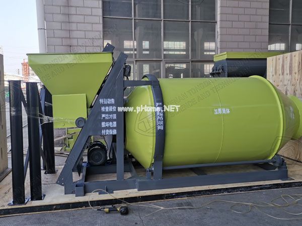 BB fertilizer mixer exported to South America