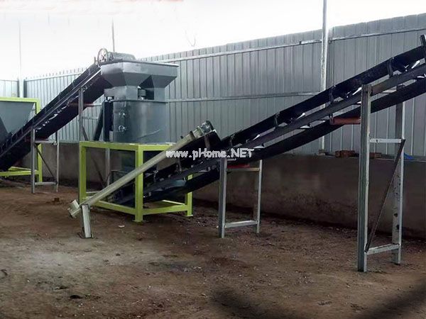 Powder organic fertilizer & compound fertilizer production line equipment overview