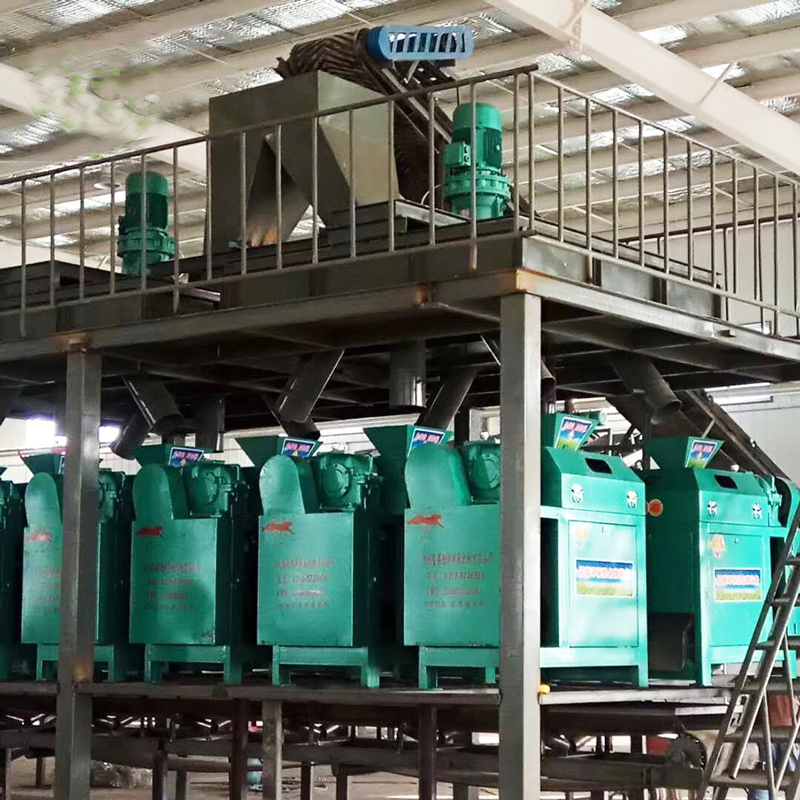 The main fertilizer equipment of 50,000 tons organic fertilizer granulation production line