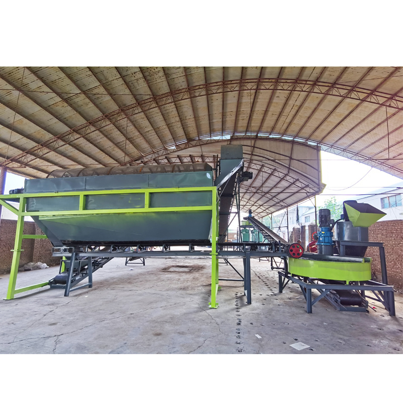 Pig manure organic complete set of organic fertilizer production equipment