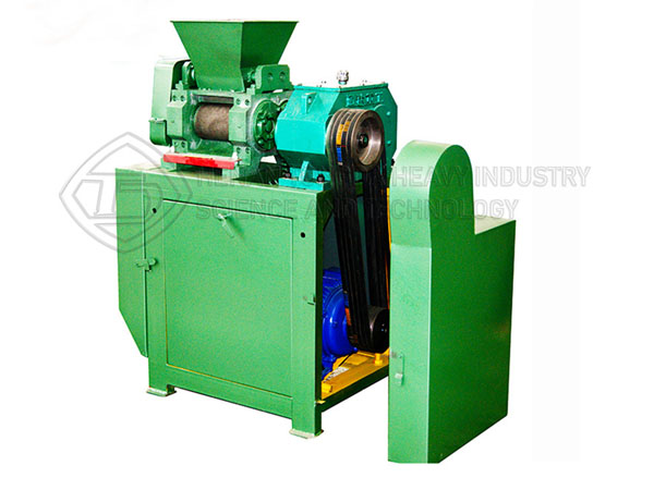 Which raw materials for the double roller extrusion granulator ?