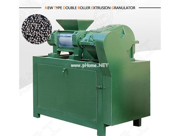 Double roller extrusion granulator - the key equipment of compound fertilizer and organic fertilizer